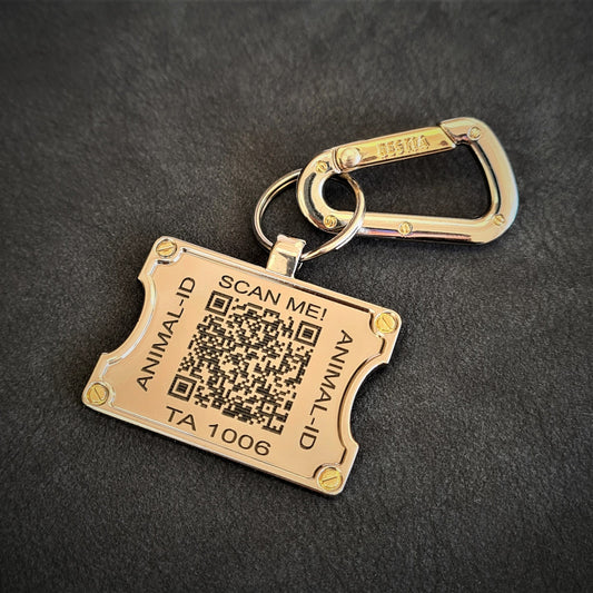 Bestia QR Dog ID Tag - Bestia Dog Sport